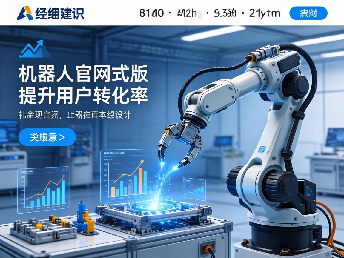 工业自动化与机器人官网改版提升用户转化率的交互设计要点