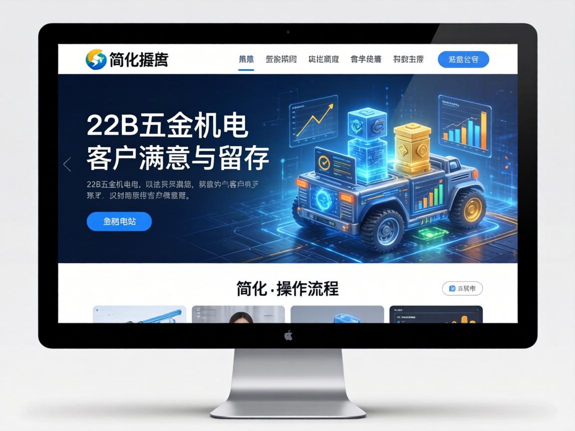 如何通过简化网站操作流程 提升B2B五金机电客户的满意度与留存
