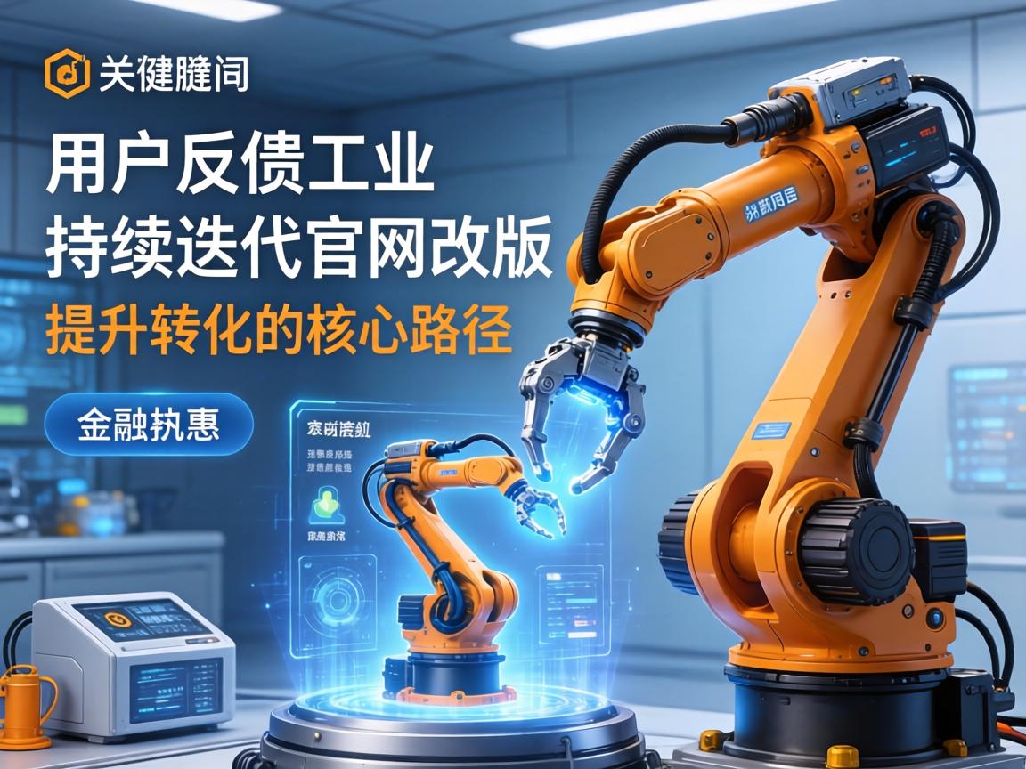 从用户反馈到持续迭代 工业机器人官网改版后提升转化的核心路径
