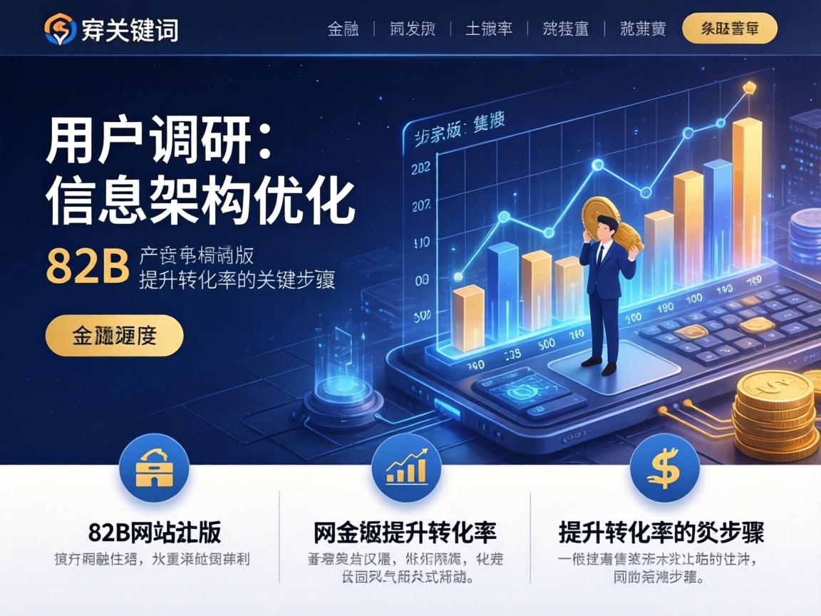 从用户调研到信息架构优化 B2B网站改版提升转化率的关键步骤