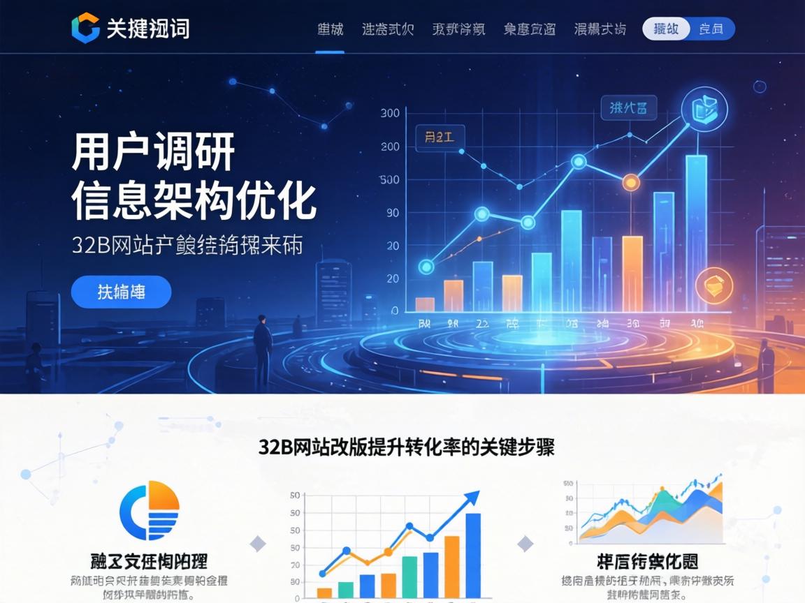 从用户调研到信息架构优化 B2B网站改版提升转化率的关键步骤