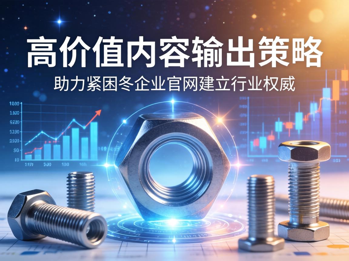 高价值内容输出策略 助力紧固件企业官网建立行业权威