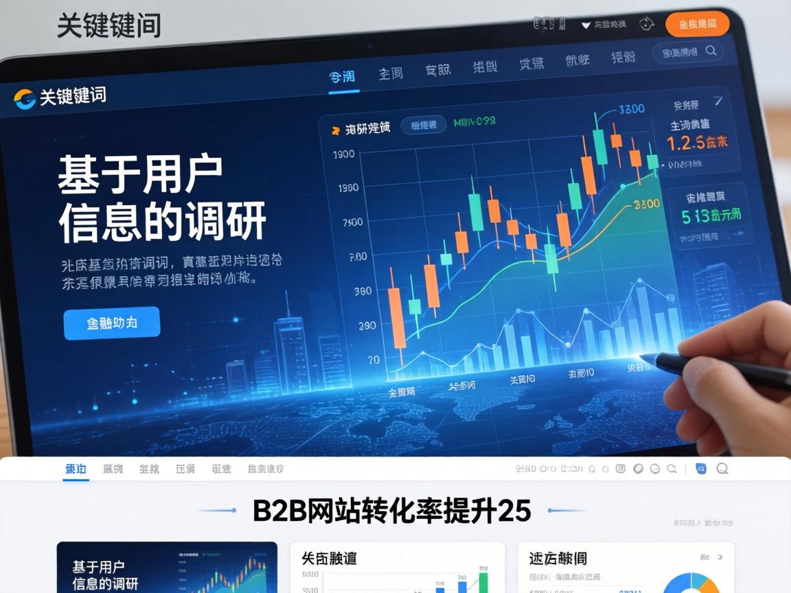 基于用户调研的信息架构优化 助力B2B网站转化率提升25%