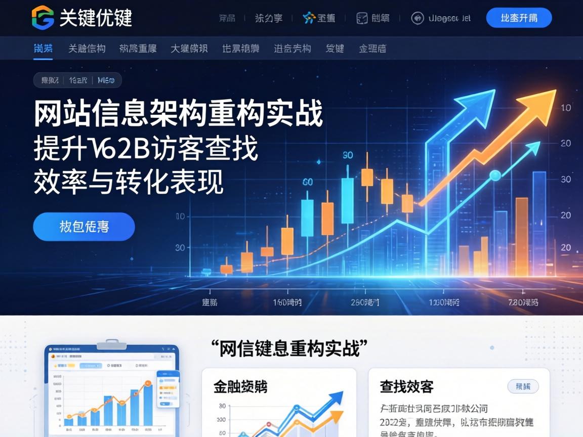 网站信息架构重构实战 提升B2B访客查找效率与转化表现