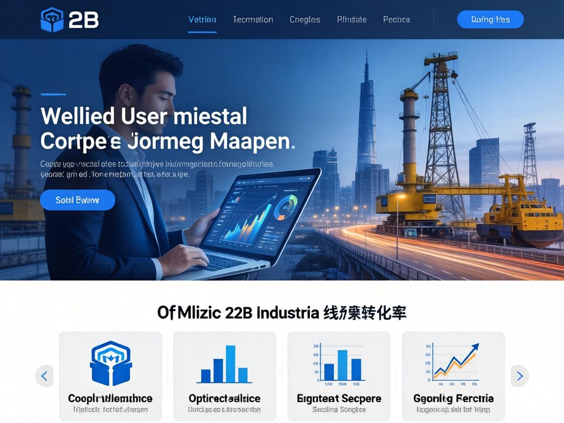 从用户旅程地图出发 优化B2B工业网站信息架构提升线索转化率