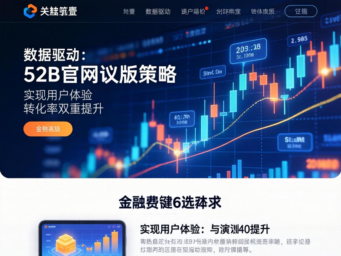 数据驱动的B2B官网改版策略 实现用户体验与转化率双重提升