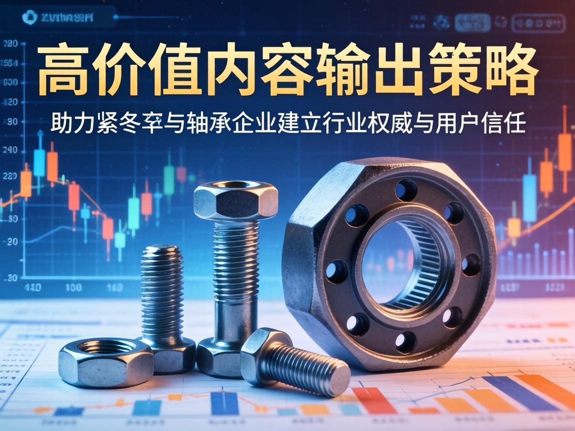 高价值内容输出策略 助力紧固件与轴承企业建立行业权威与用户信任