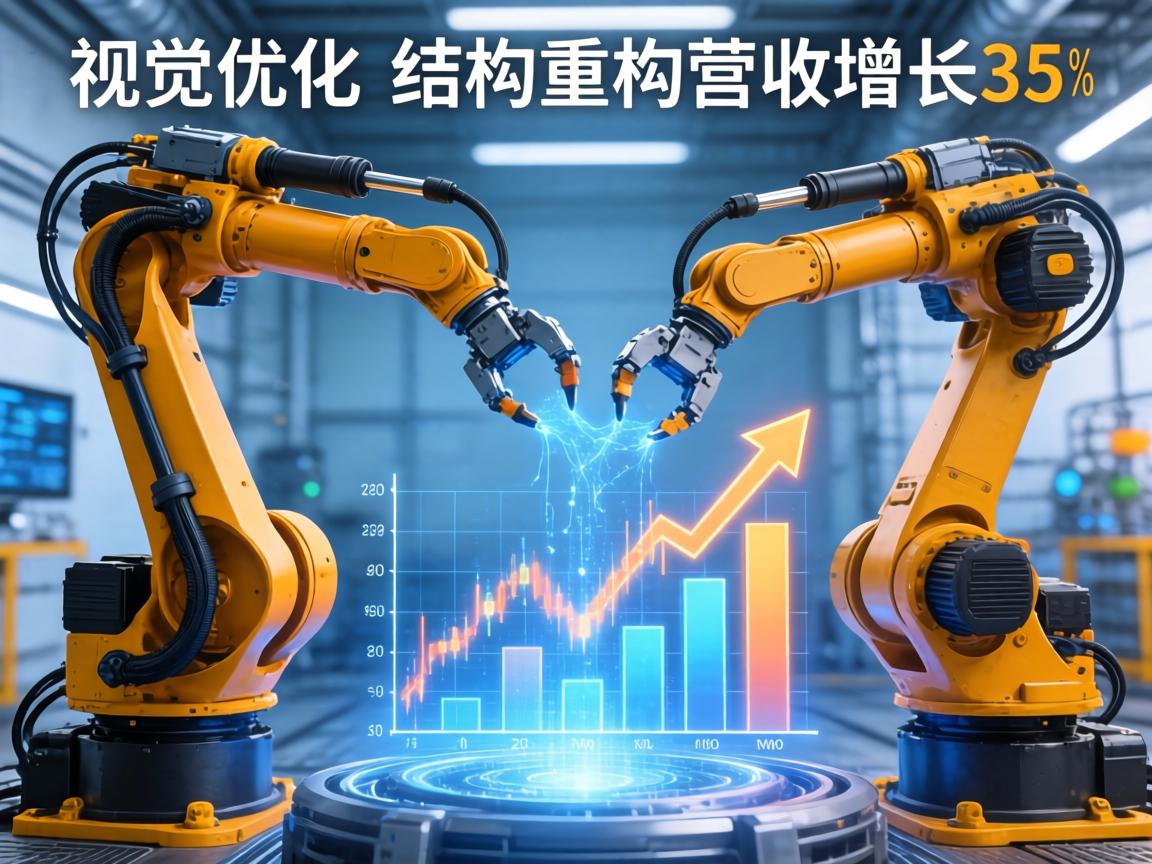 工业机器人企业如何通过视觉优化与结构重构推动营收增长35%