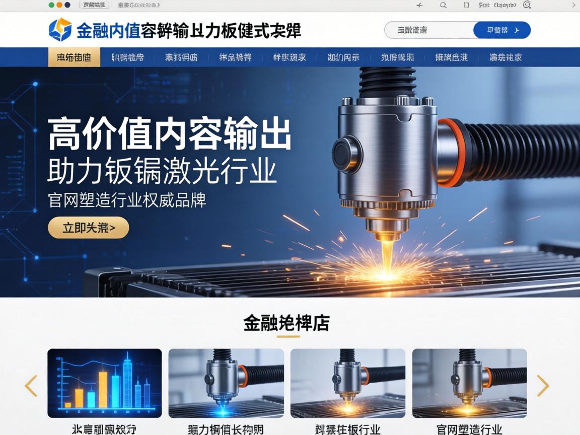 高价值内容输出如何助力钣金激光行业官网塑造行业权威品牌