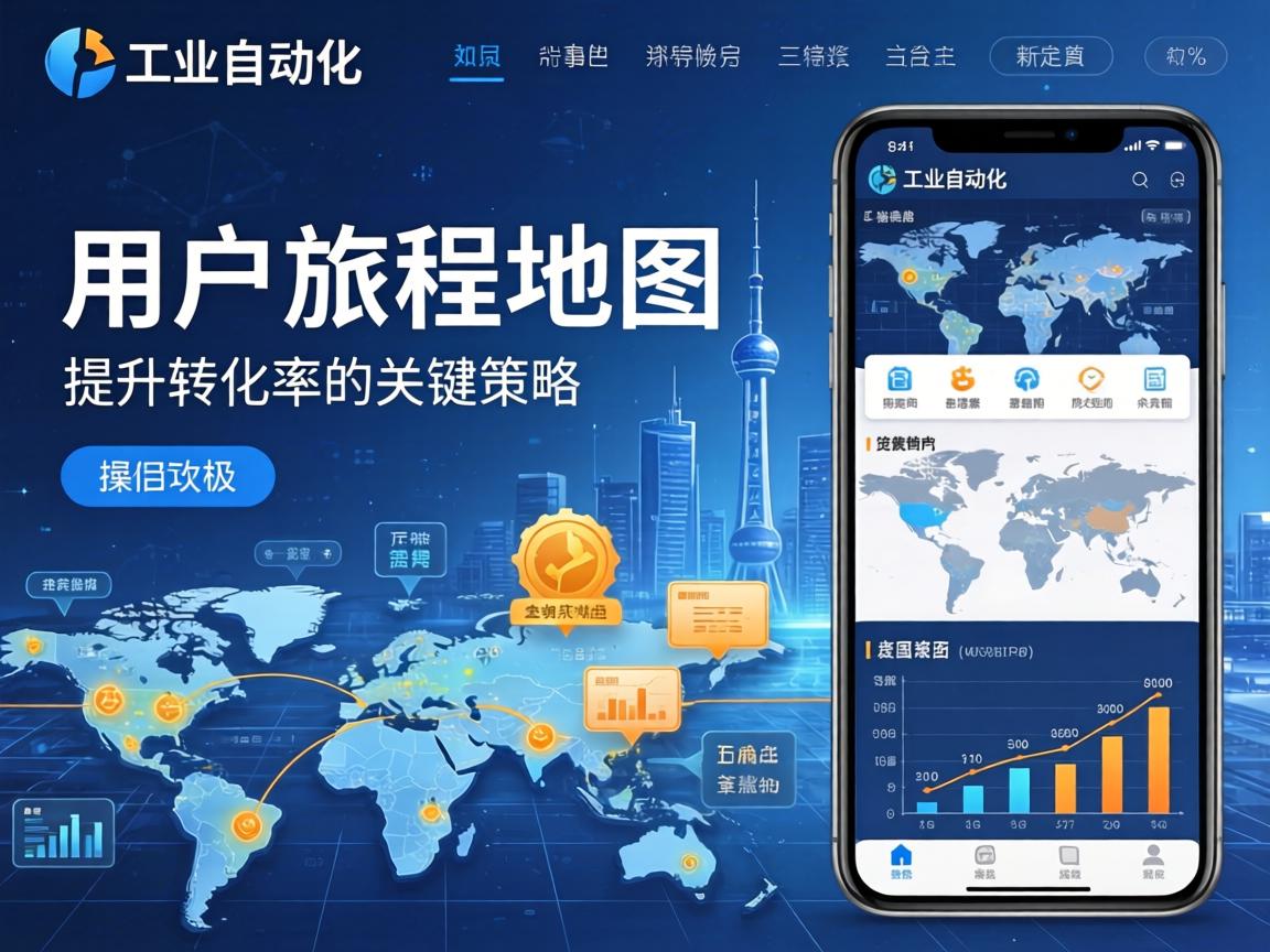 工业自动化官网改版后通过用户旅程地图提升转化率的关键策略