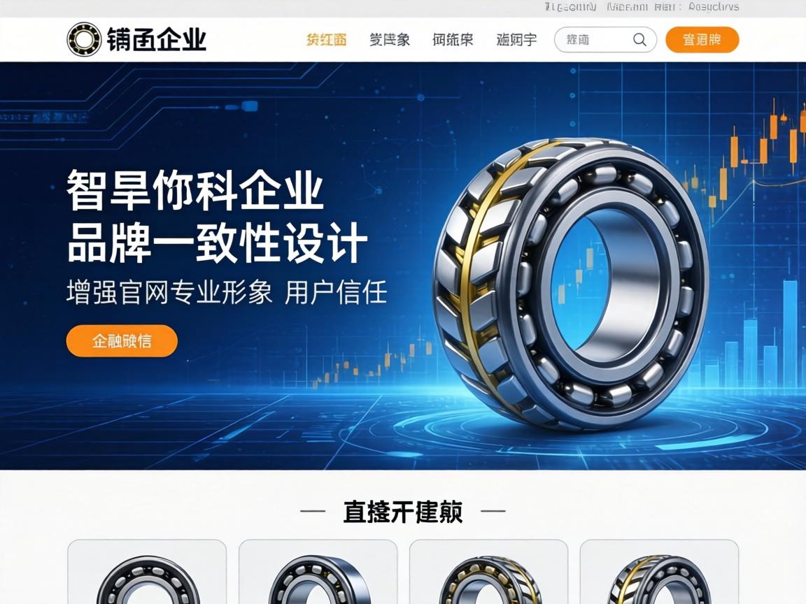 轴承企业如何通过品牌一致性设计增强官网专业形象与用户信任