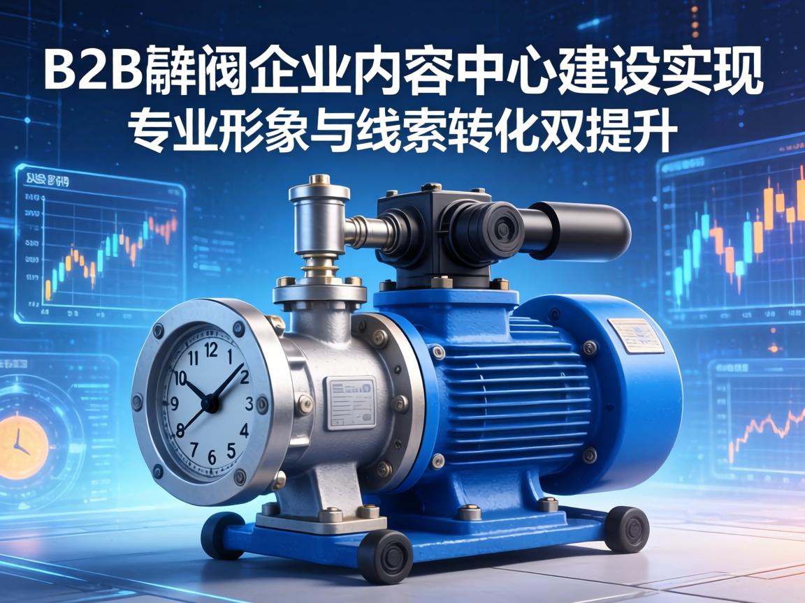 B2B泵阀企业如何通过内容中心建设实现专业形象与线索转化双提升
