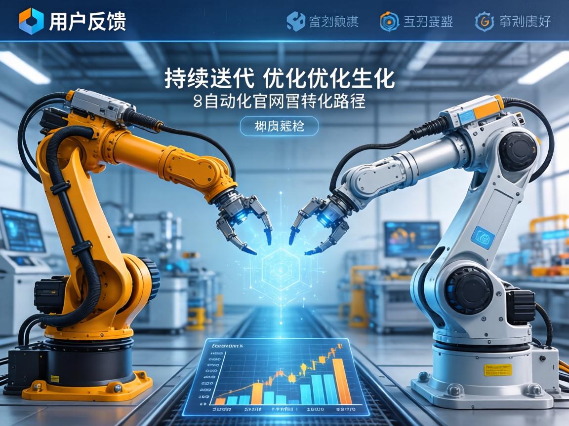 如何通过用户反馈与持续迭代优化工业机器人及自动化官网转化路径