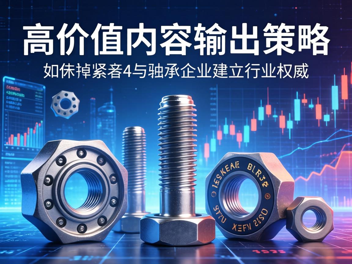 高价值内容输出策略如何助力紧固件与轴承企业建立行业权威