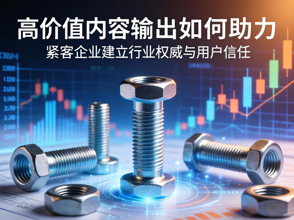 高价值内容输出如何助力紧固件企业建立行业权威与用户信任
