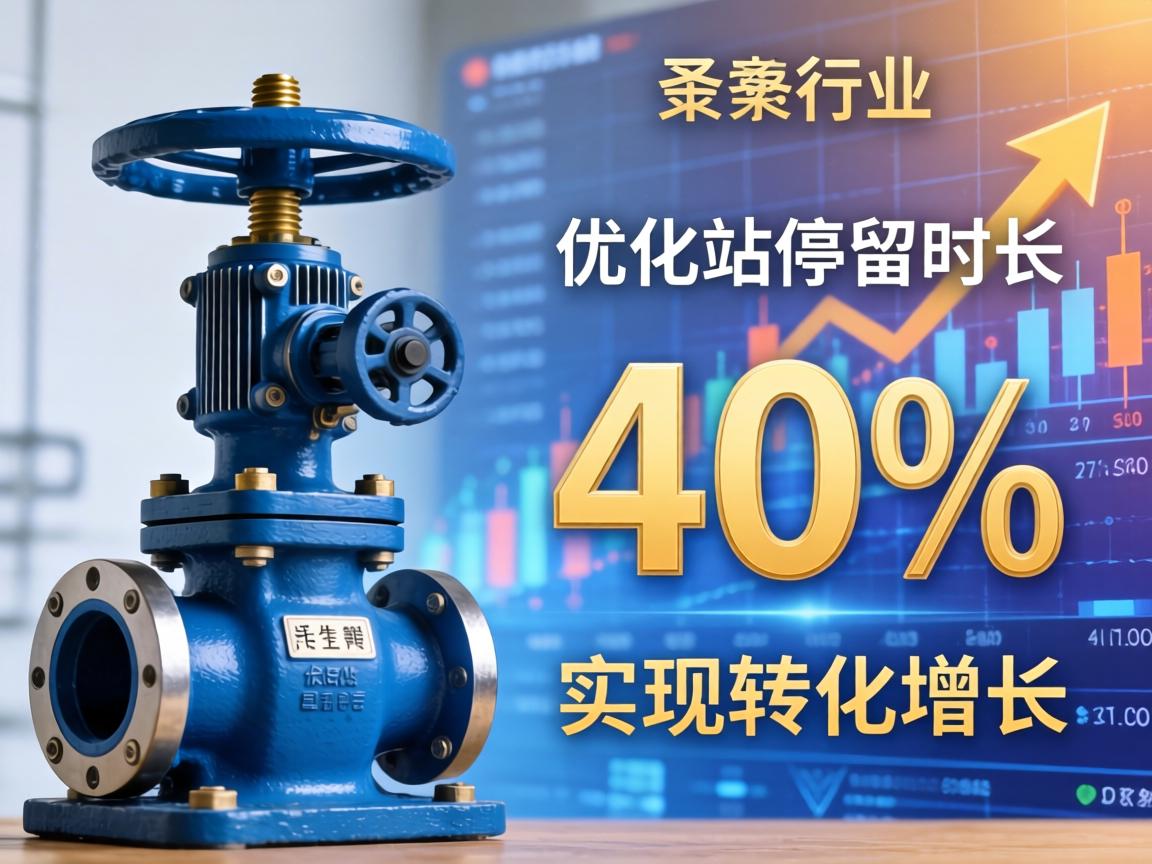 泵阀行业如何通过优化网站停留时长提升40%实现转化增长