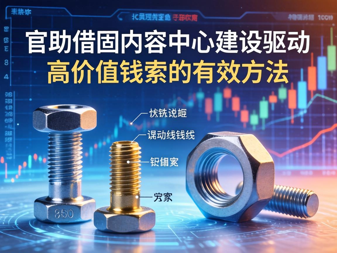 紧固件行业官网借助内容中心建设驱动高价值线索的有效方法