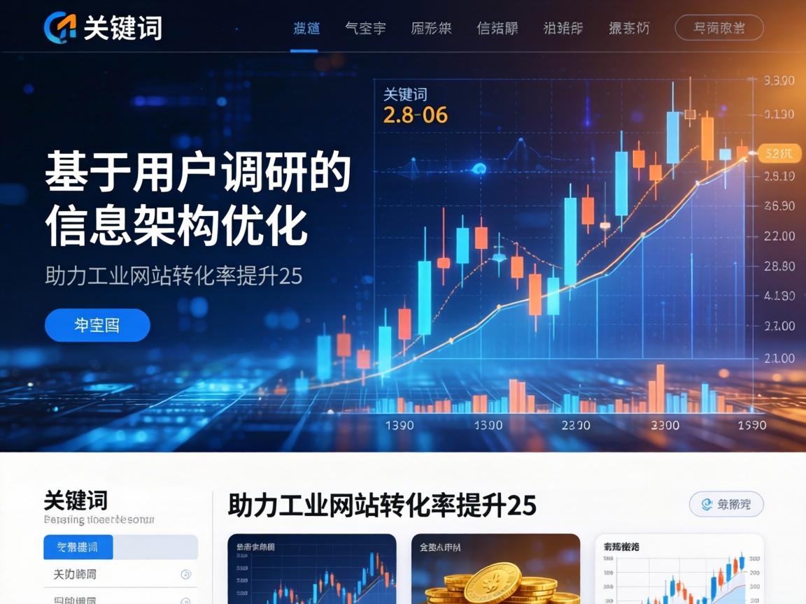 基于用户调研的信息架构优化 助力工业网站转化率提升25%
