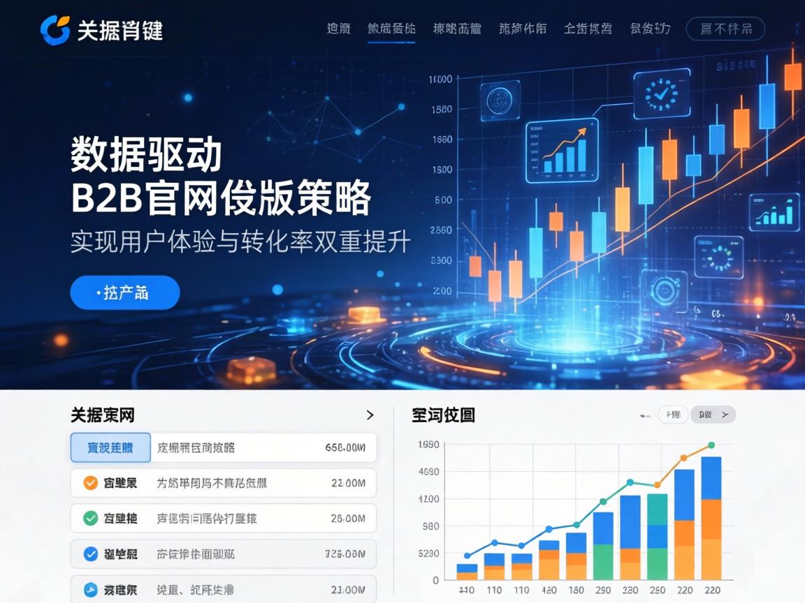 数据驱动的B2B官网改版策略实现用户体验与转化率双重提升