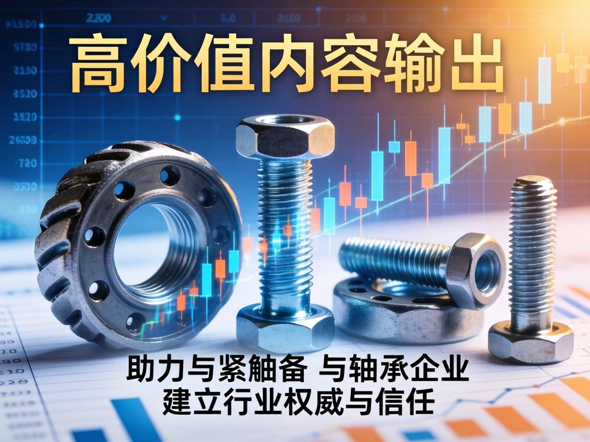 高价值内容输出如何助力紧固件与轴承企业建立行业权威与信任