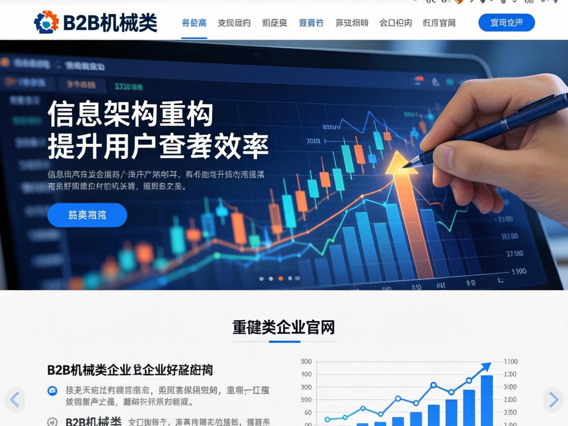 B2B机械类企业官网如何通过信息架构重构提升用户查找效率