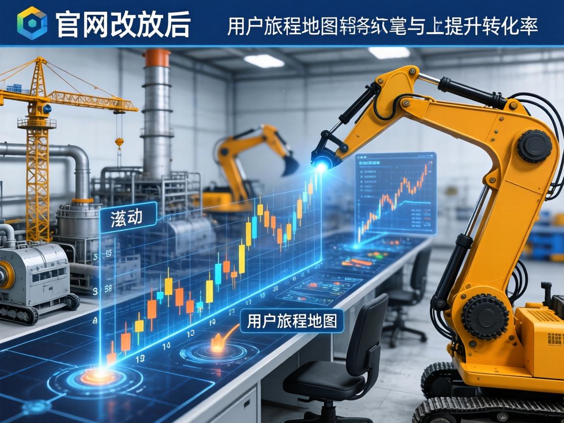 工业自动化官网改版后如何通过用户旅程地图提升转化率