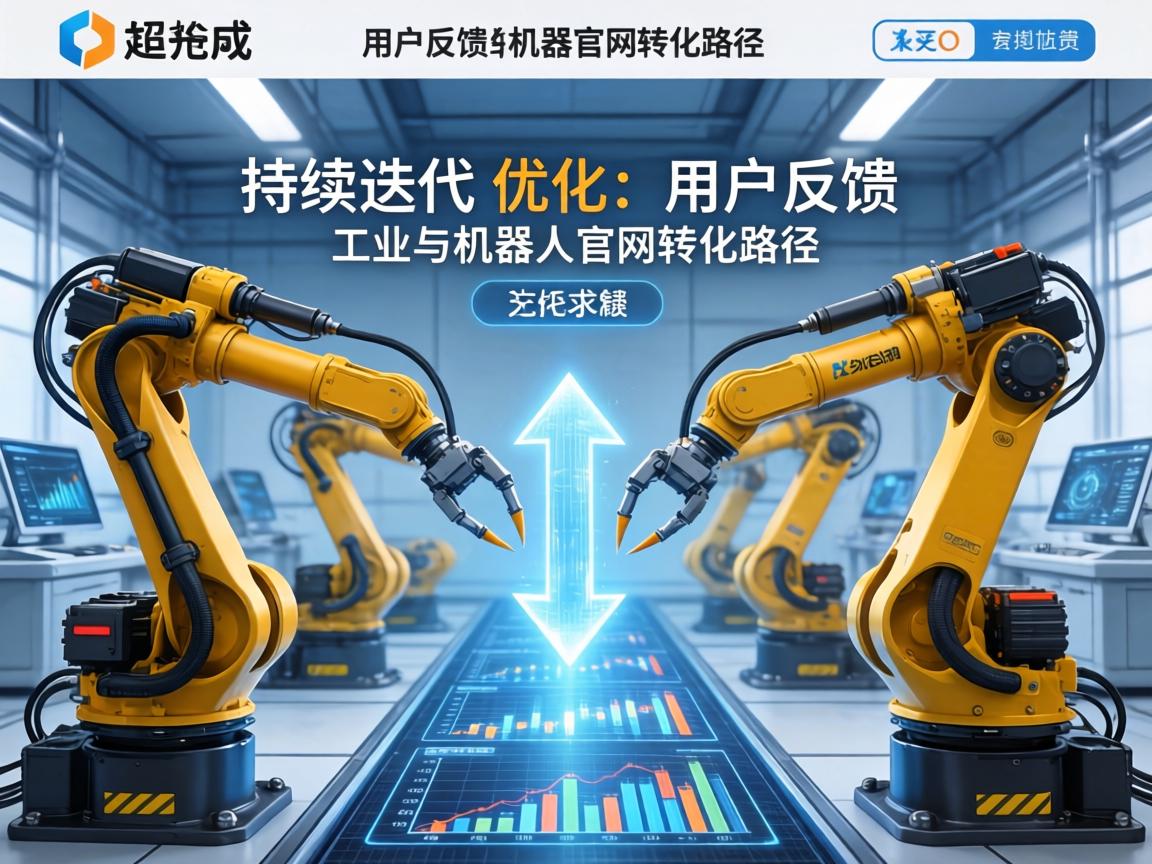 如何通过用户反馈与持续迭代优化工业自动化及机器人官网转化路径