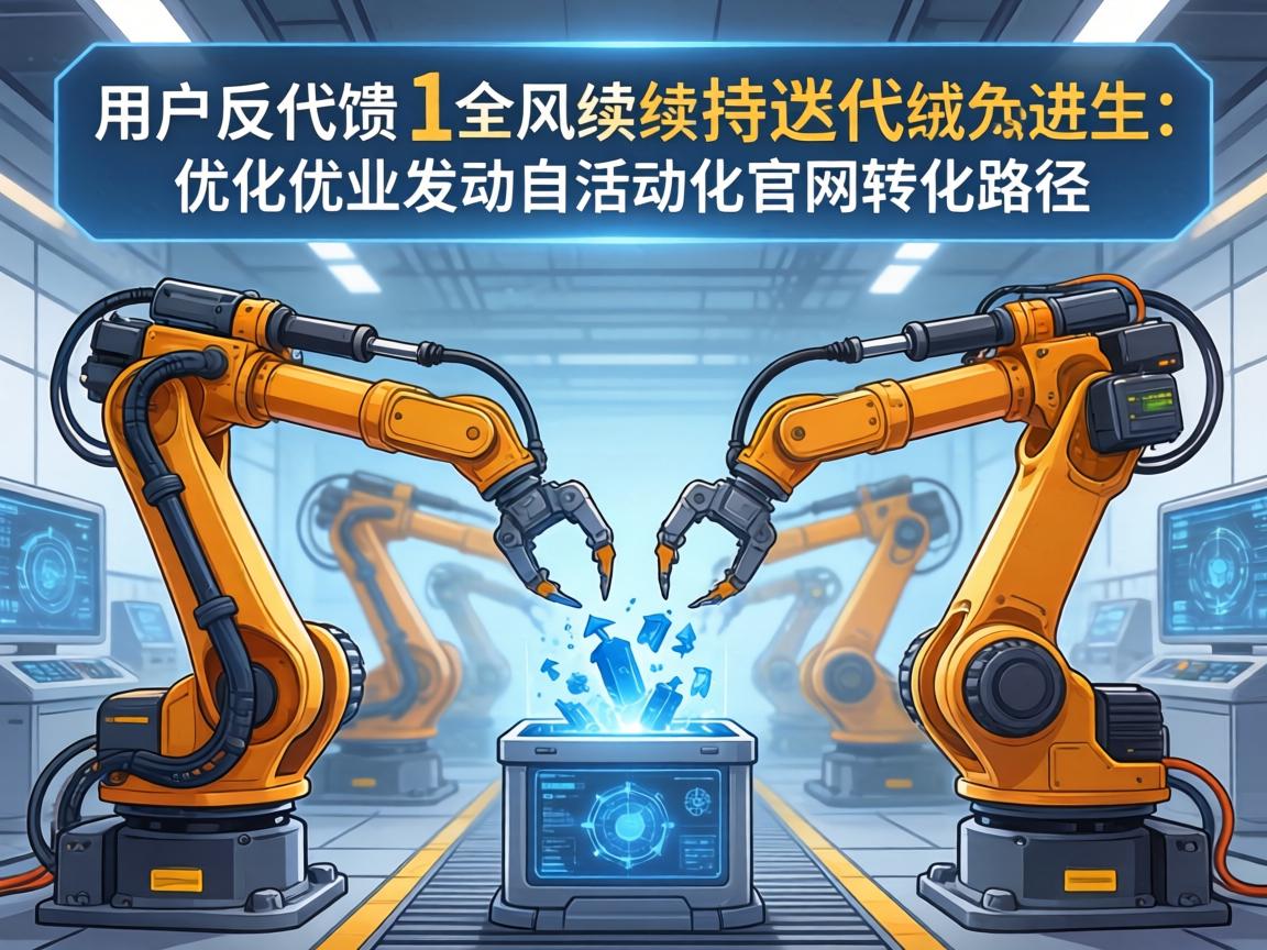 从用户反馈到持续迭代如何优化工业机器人及自动化官网转化路径
