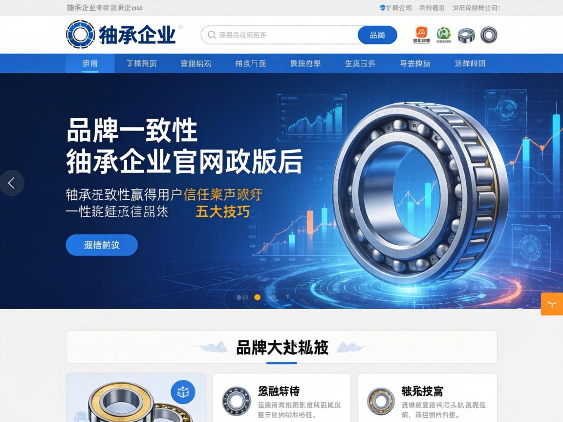 轴承企业官网改版后如何通过品牌一致性赢得用户信任的五大技巧