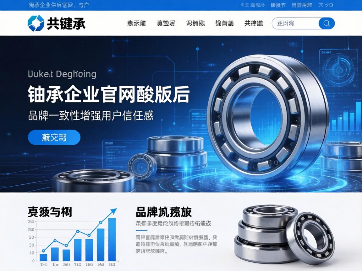 轴承企业官网改版后如何通过品牌一致性增强用户信任感