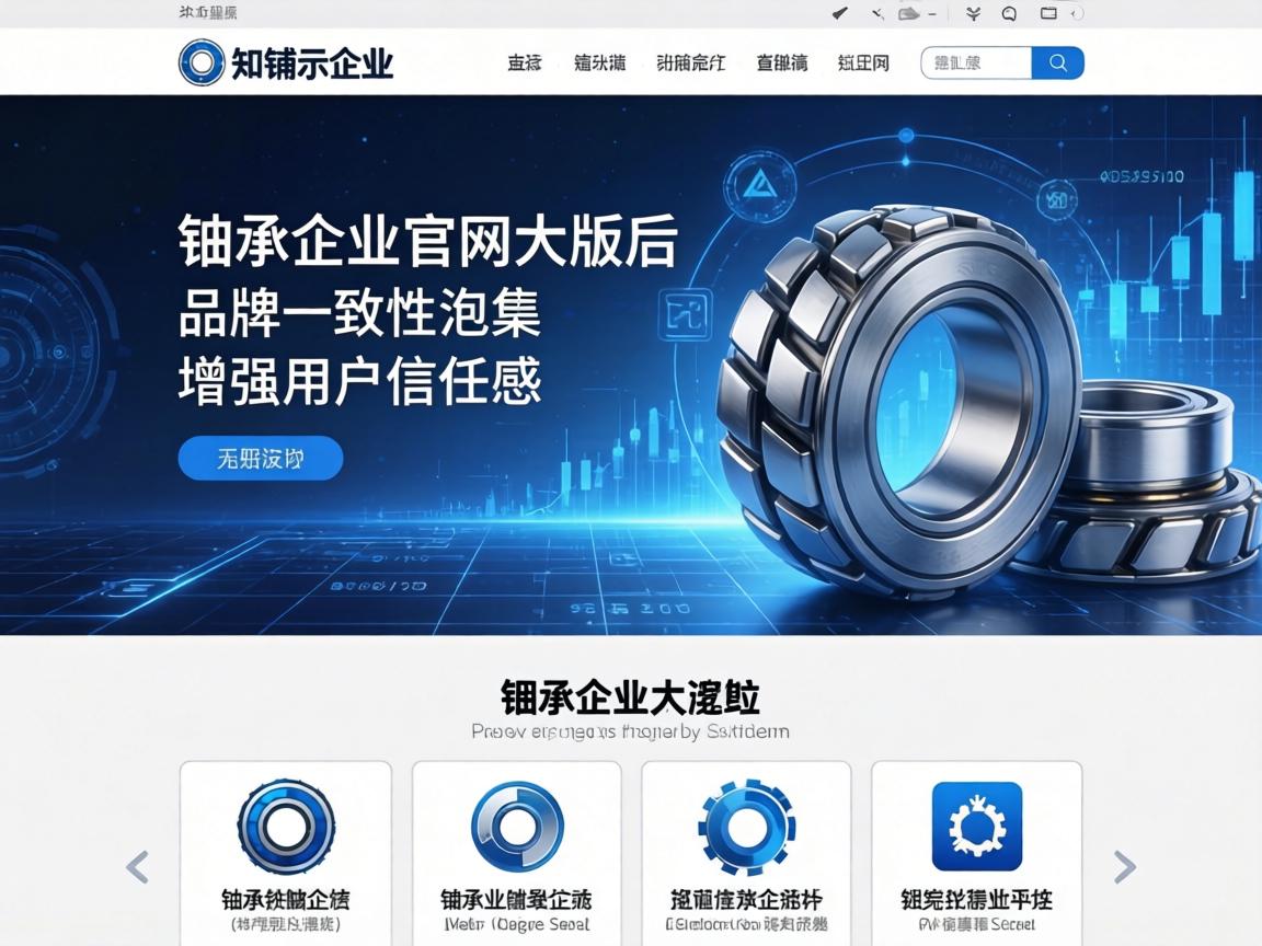 轴承企业官网改版后如何通过品牌一致性增强用户信任感