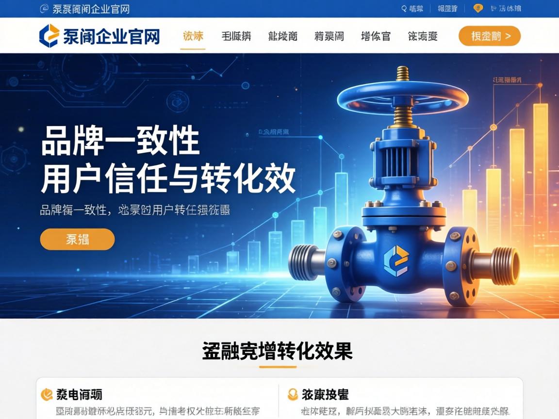 泵阀企业官网如何通过品牌一致性增强用户信任与转化效果