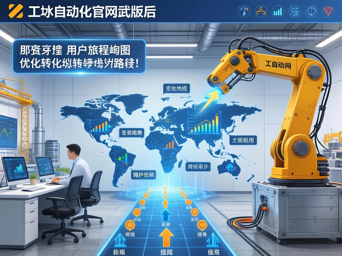 工业自动化官网改版后如何通过用户旅程地图优化转化路径