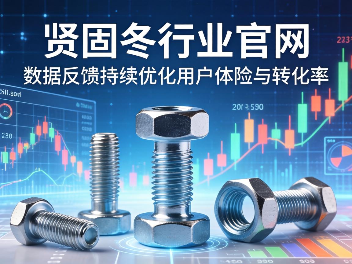 紧固件行业官网如何利用数据反馈持续优化用户体验与转化率