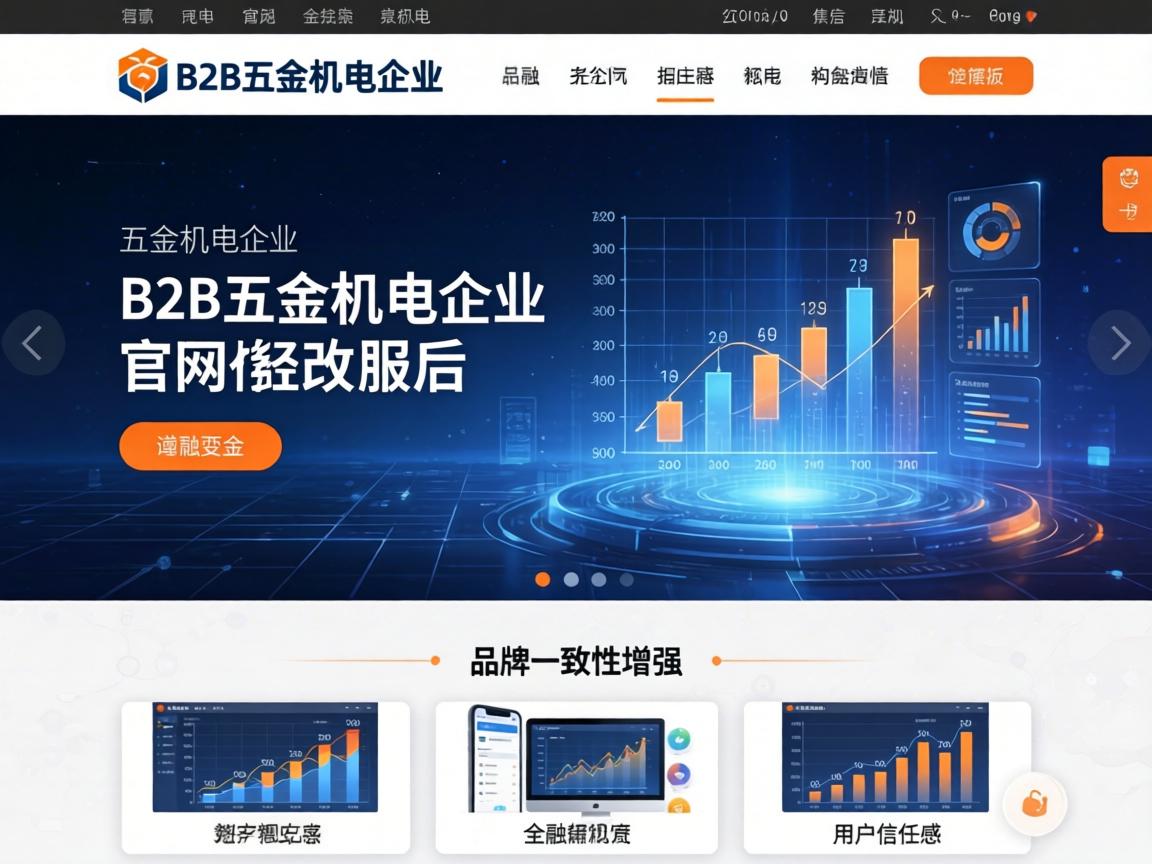 B2B五金机电企业官网改版后如何通过品牌一致性增强用户信任感