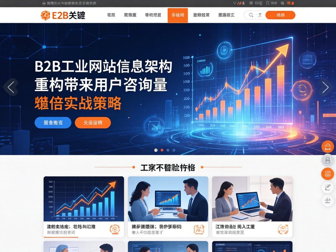B2B工业网站信息架构重构如何带来用户咨询量翻倍的实战策略