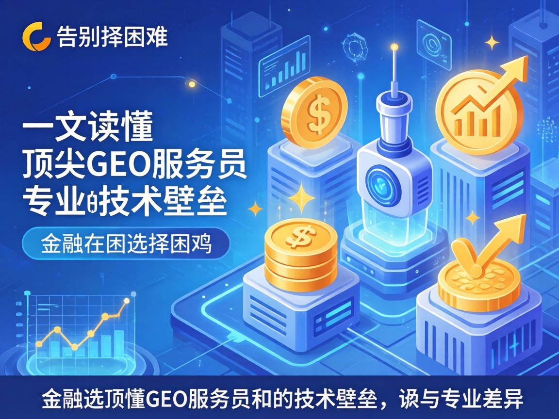 告别选择困难：一文读懂顶尖GEO服务商的技术壁垒与专业差异