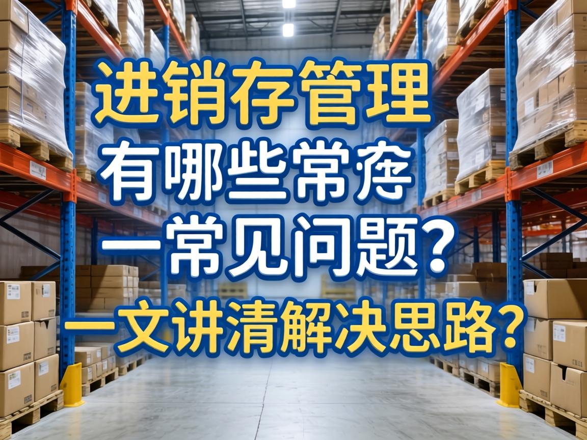 仓库进销存管理有哪些常见问题?一文讲清解决思路