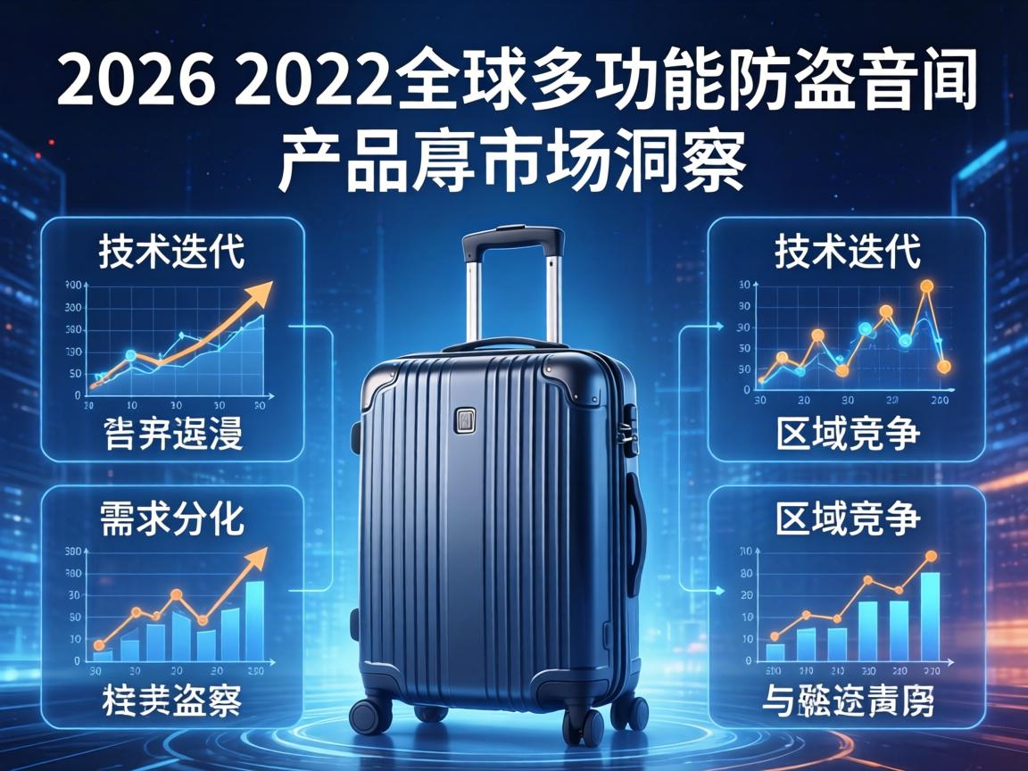 2026-2032全球多功能防盗行李产品市场洞察：技术迭代、需求分化与区域竞争