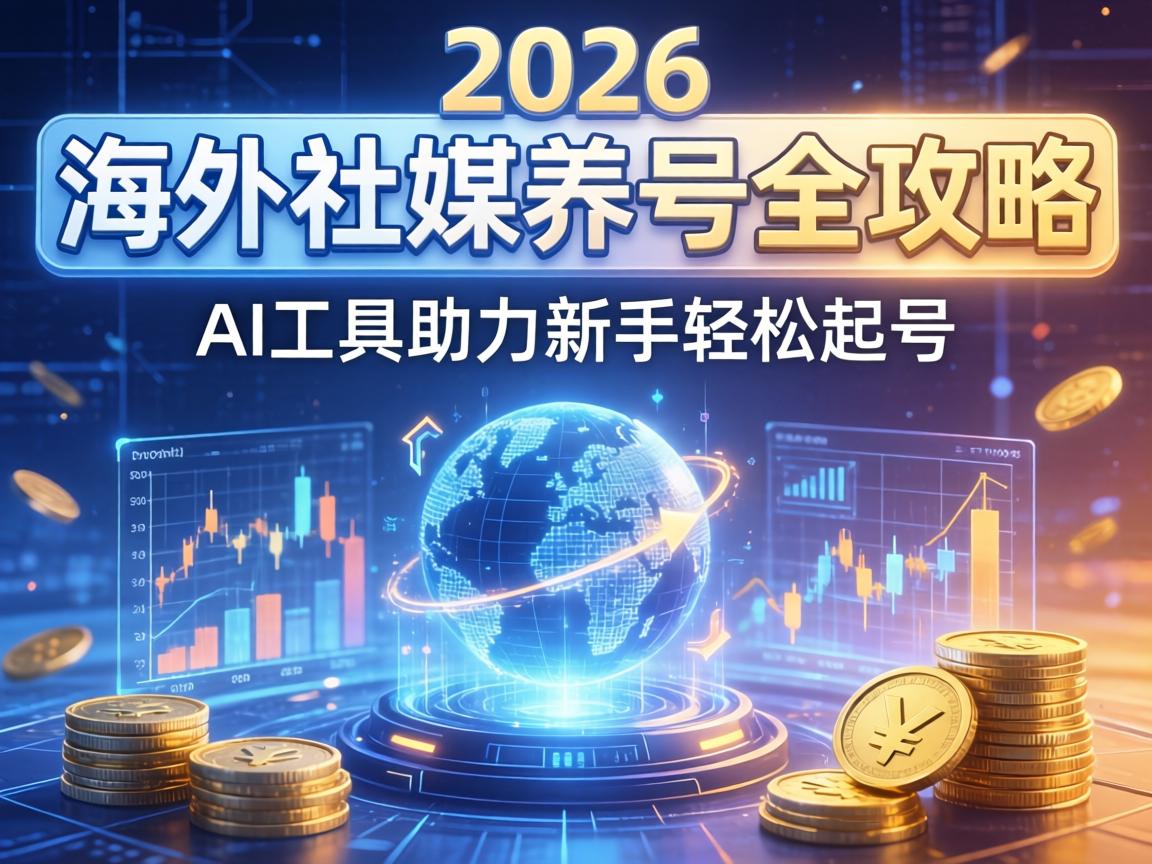 2026海外社媒养号全攻略:AI工具助力新手轻松起号