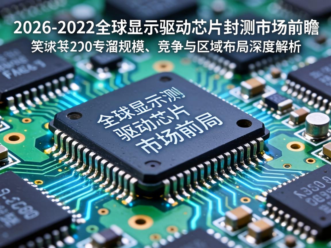 2026-2032全球显示驱动芯片封测市场前瞻：规模、竞争与区域布局深度解析