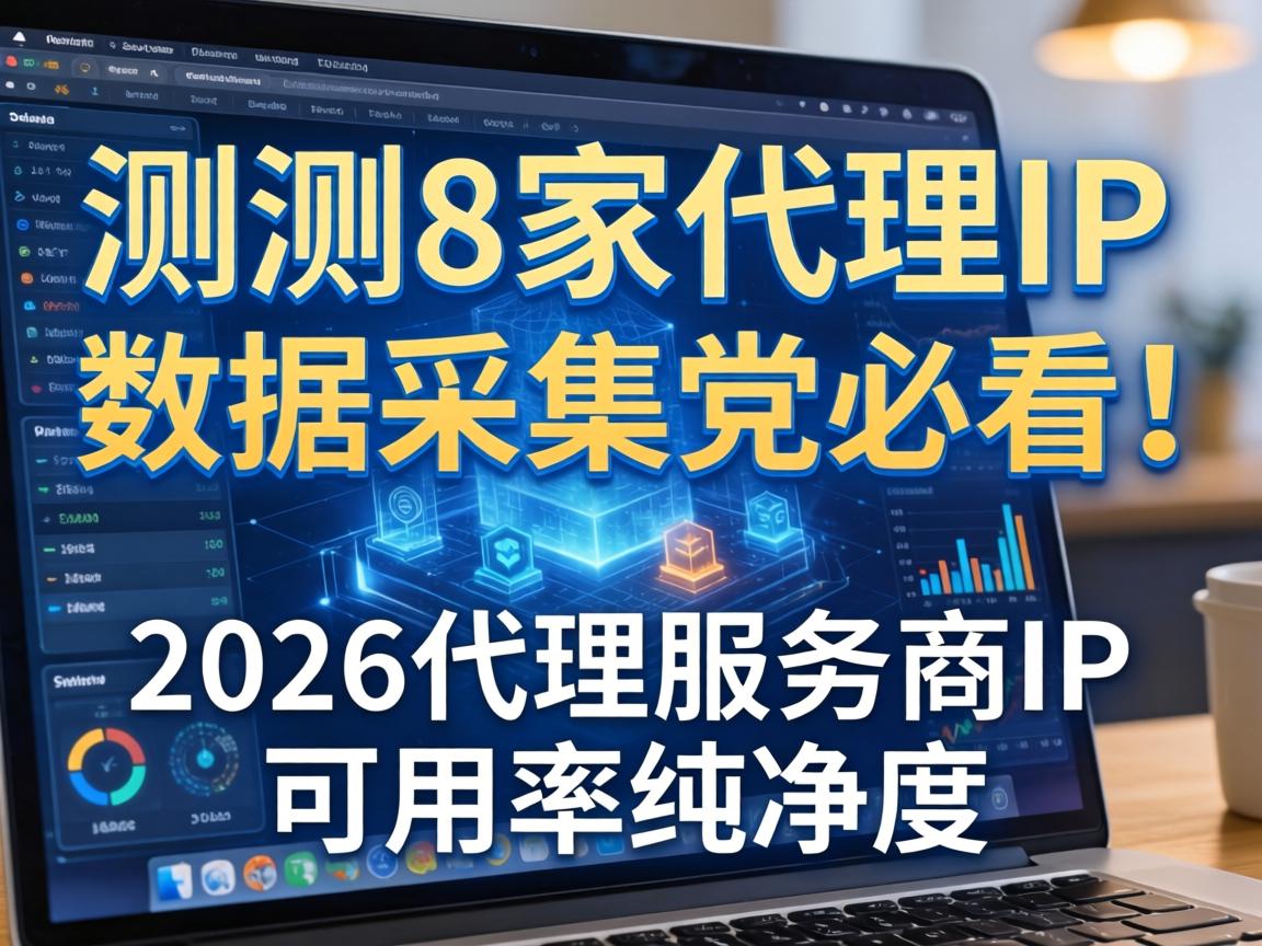 实测8家代理IP，数据采集党必看！2026代理服务商IP可用率纯净度
