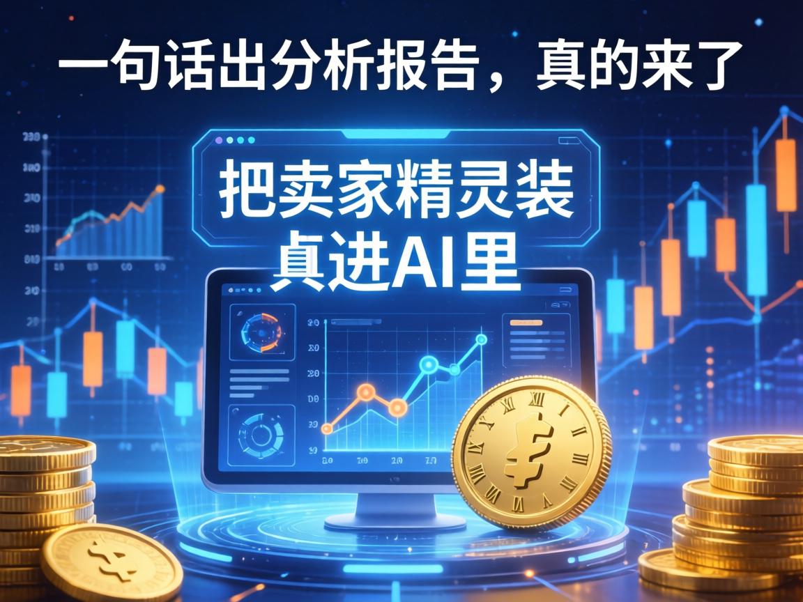 把卖家精灵装进AI里：一句话出分析报告，真的来了