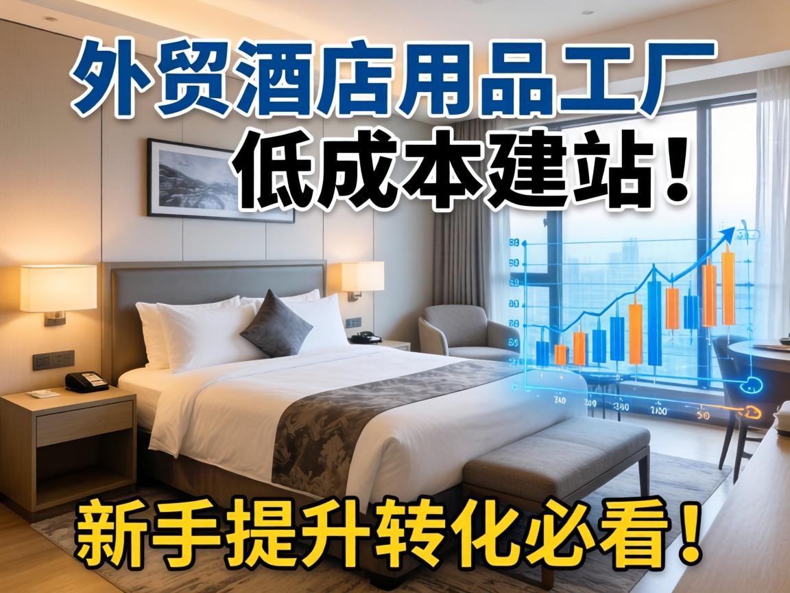 外贸酒店用品工厂如何低成本建站？新手提升转化必看！