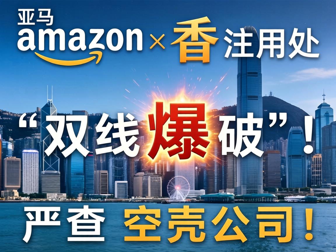 亚马逊和香港注册处“双线爆破”!严查空壳公司!