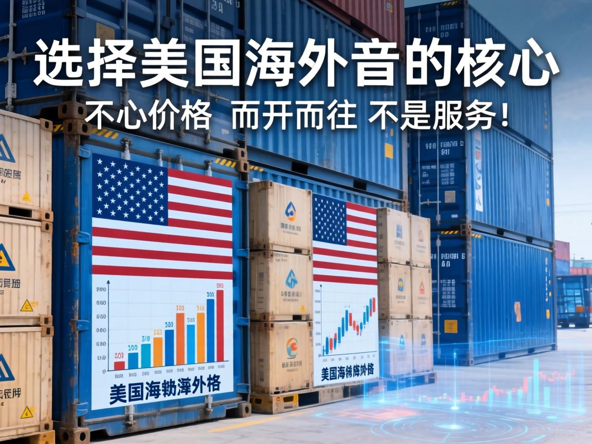 选择美国海外仓的核心不是价格，而是服务！