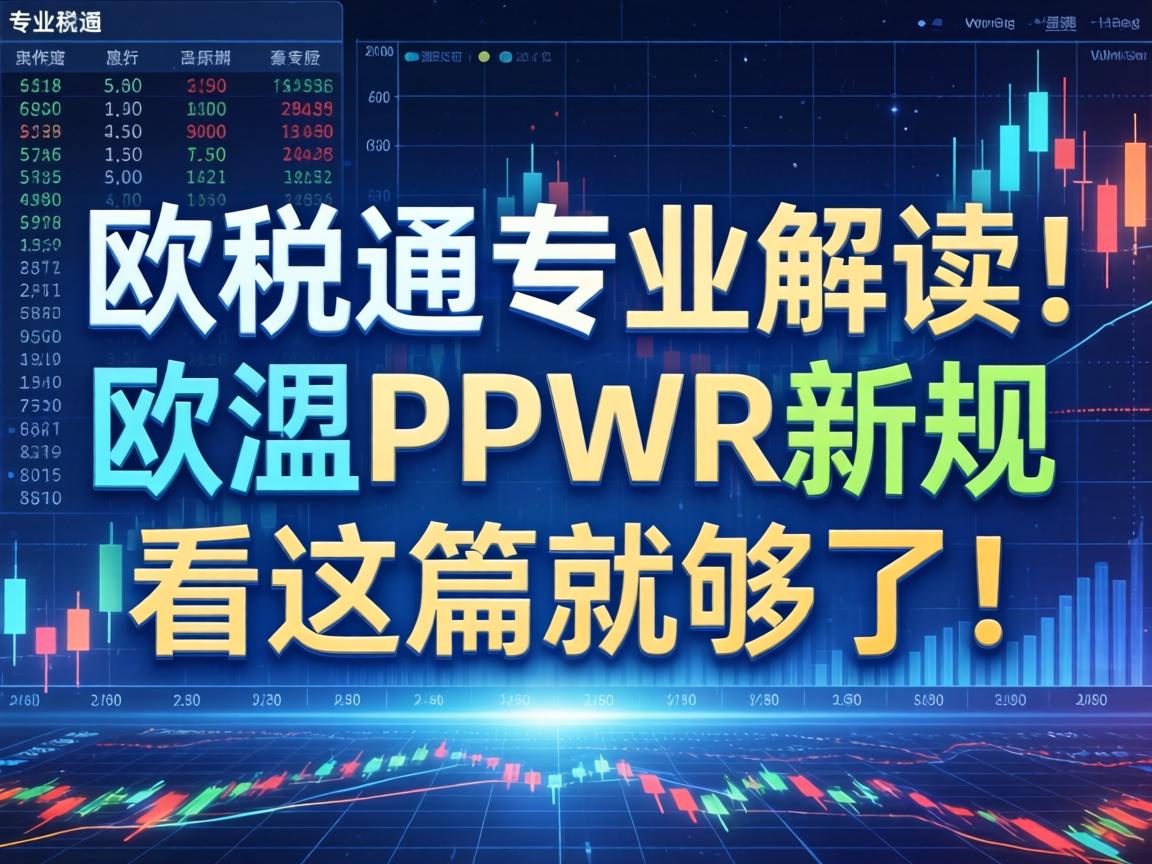 欧税通专业解读!欧盟PPWR新规看这篇就够了!