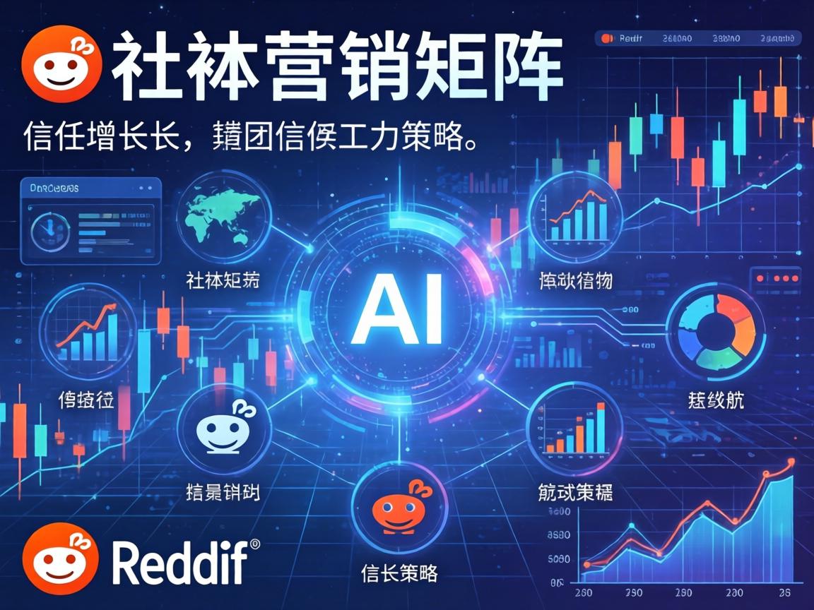 基于 AI 社媒营销矩阵的 Reddit 信任增长策略