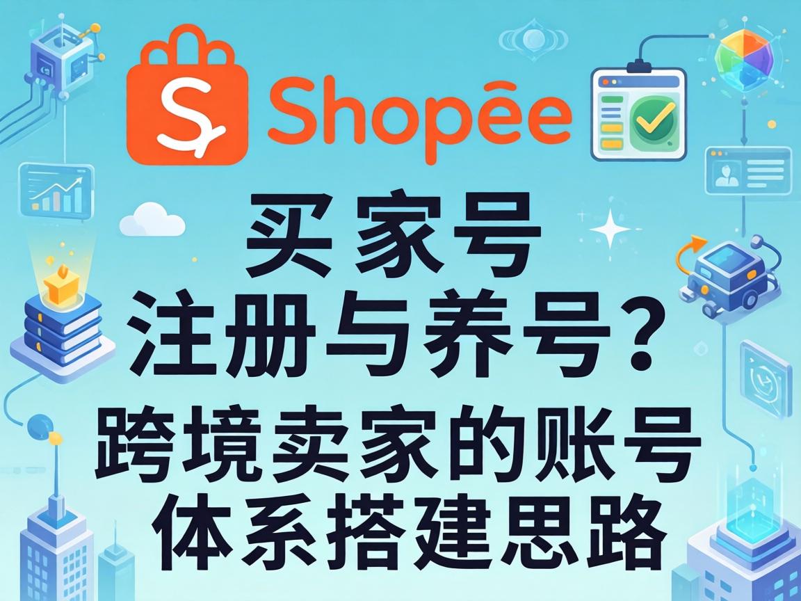 Shopee买家号如何注册与养号？跨境卖家的账号体系搭建思路