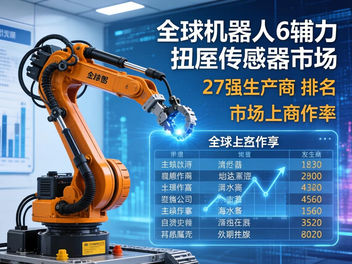 全球机器人6轴力扭矩传感器市场前27强生产商排名及市场占有率
